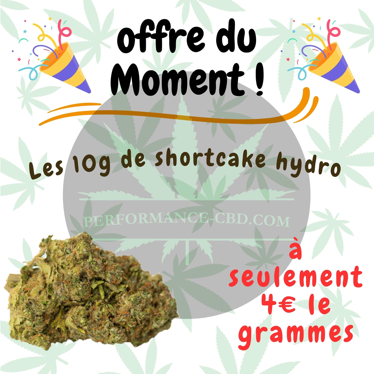 strawberry cbd shortcake performance-cbd fleurs offre du moment 4€/g pas chere premium