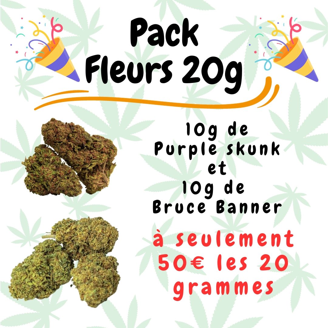 Duo d'Exception : Purple Skunk & Bruce Banner CBD - PERFORMANCE-CBD